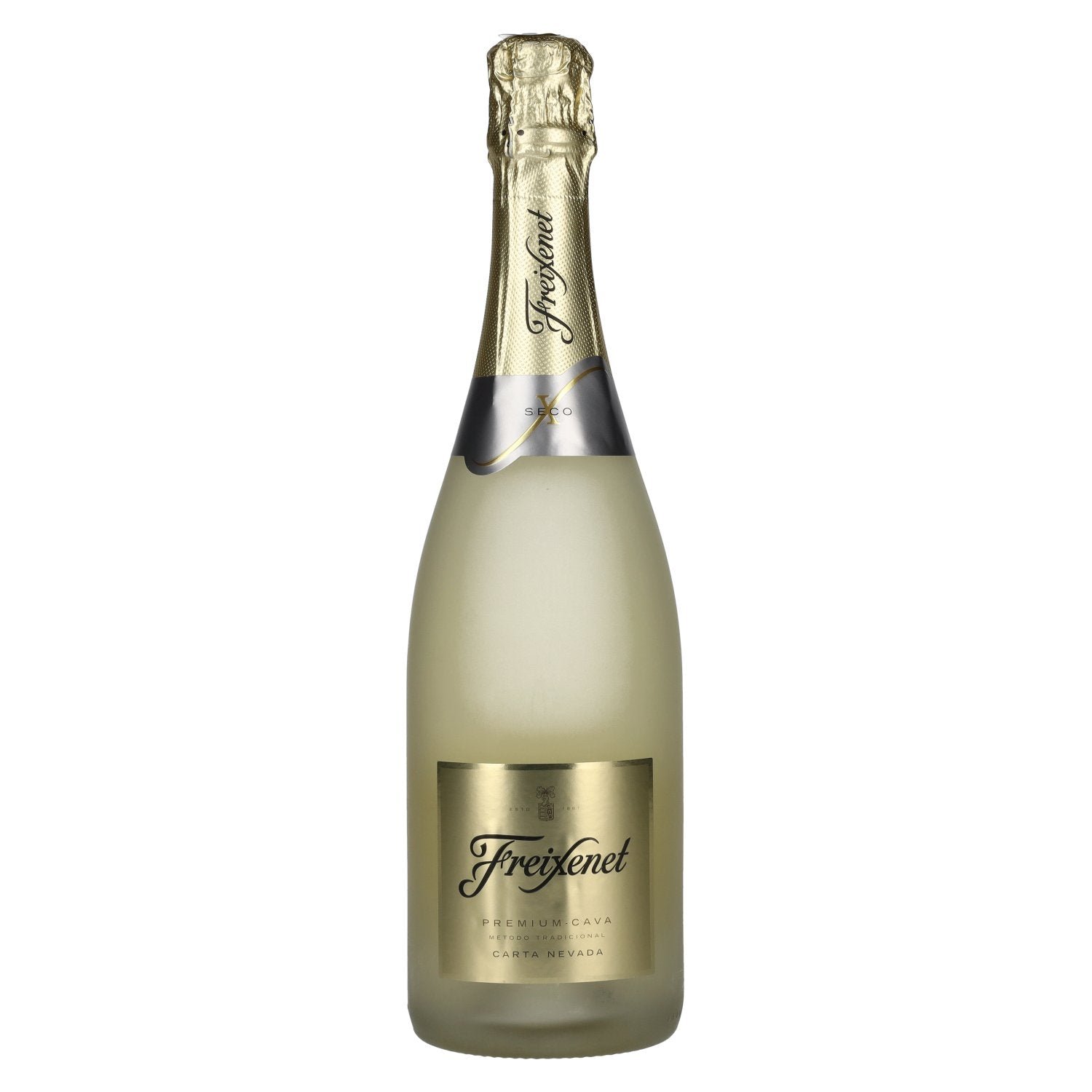 b93a768d90eb1f9cdaaa5c3321f5f62859fcbedb52b59ae6140e5286929303cf.jpg Freixenet CARTA NEVADA Premium Cava Dry 11,5% Vol. 0,75l - Image 1