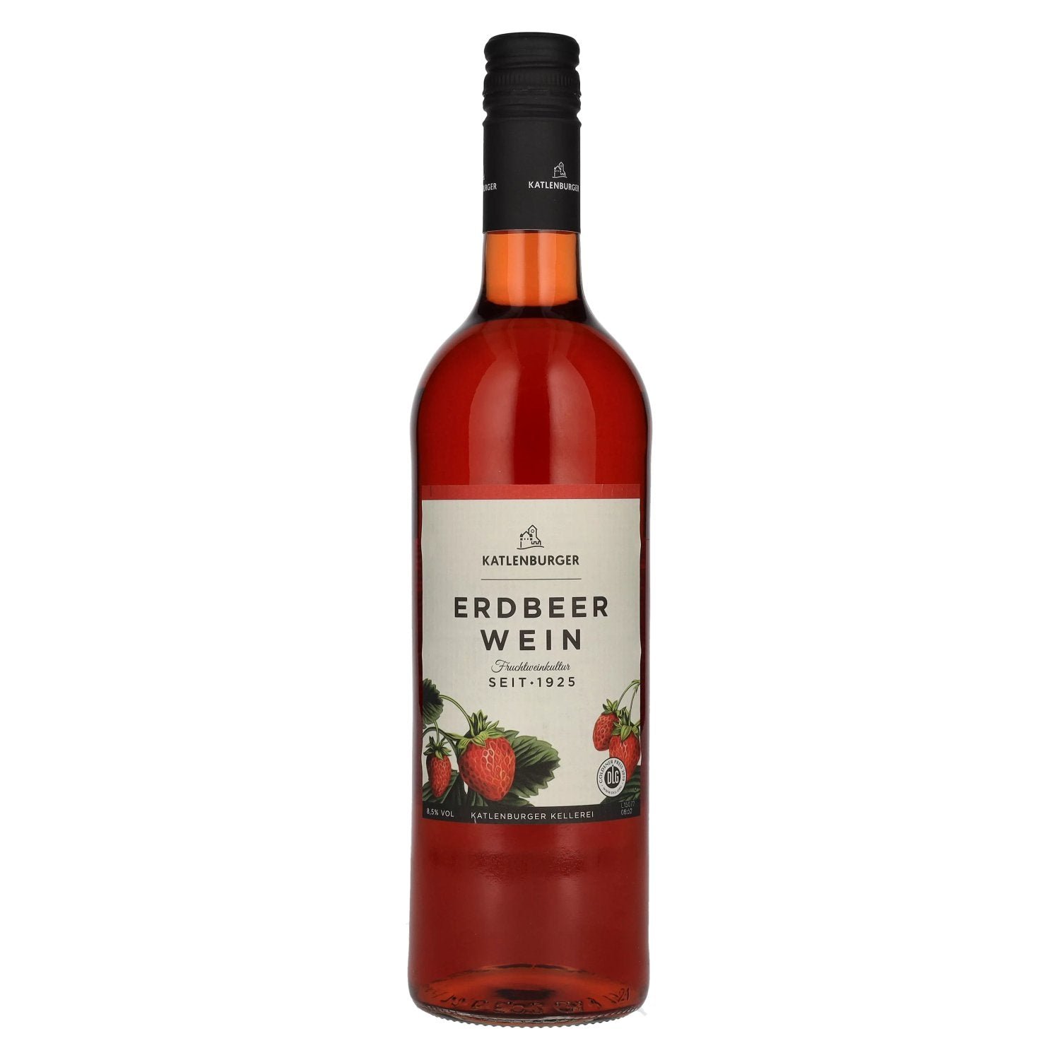 bae00d65c31d1f9aa86b6083c59faeadd3dd48e055af512998ce4dbfb8baebb6.jpg Katlenburger Strawberry Wine 8,5% Vol. 0,75l - Image 1