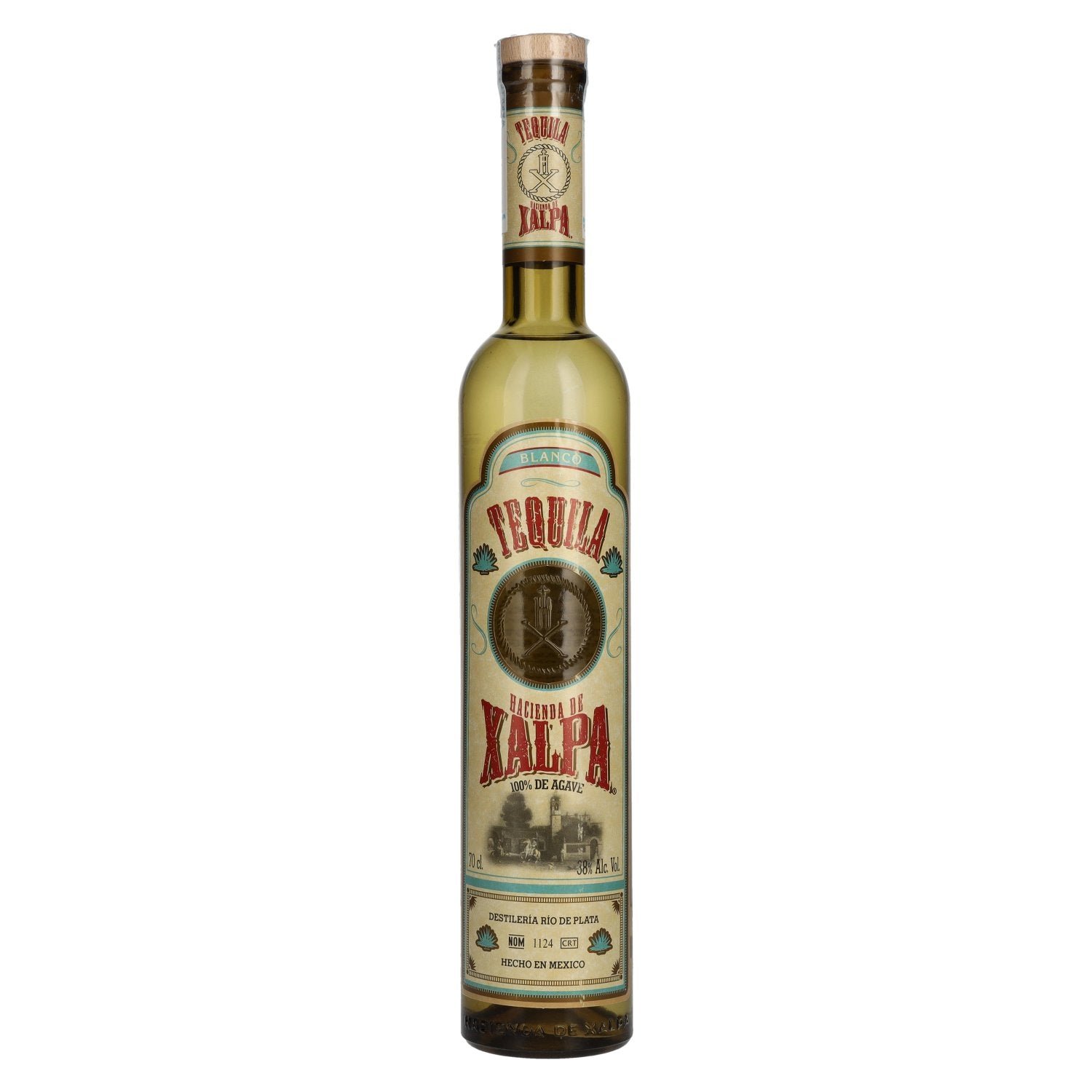 be2834f12b0aff99339f6f3c44a10fb9ed2f4def8f0ae39b7346f3280be4a4a2.jpg Hacienda De Xalpa Tequila Blanco 100% de Agave 38% Vol. 0,7l - Image 1