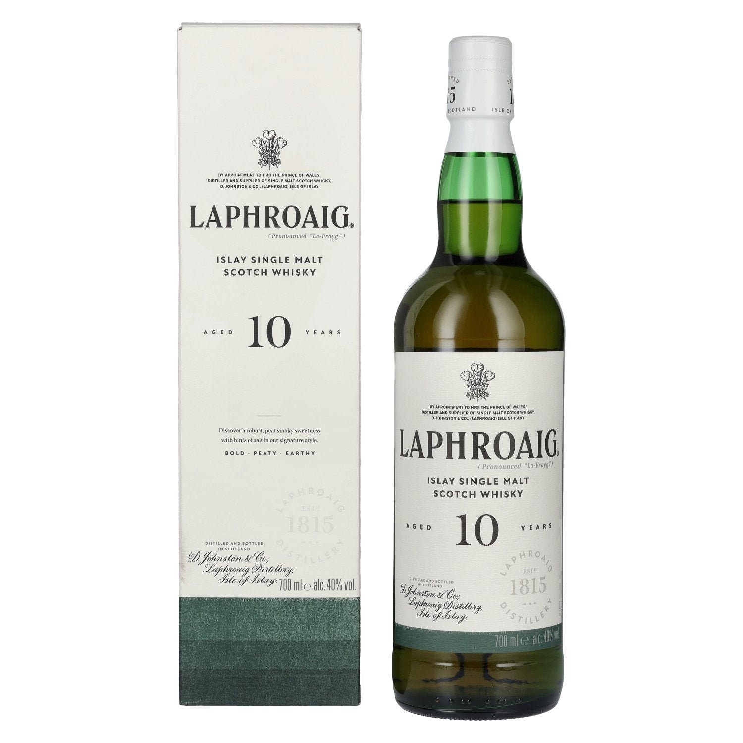 bee476b82a6bb6d8c34b4951bfdf3d7ce78caa67cb8a166143a7b0f54df2270f.jpg Laphroaig 10 Years Old 40% Vol. 0,7l in gift box - Image 1
