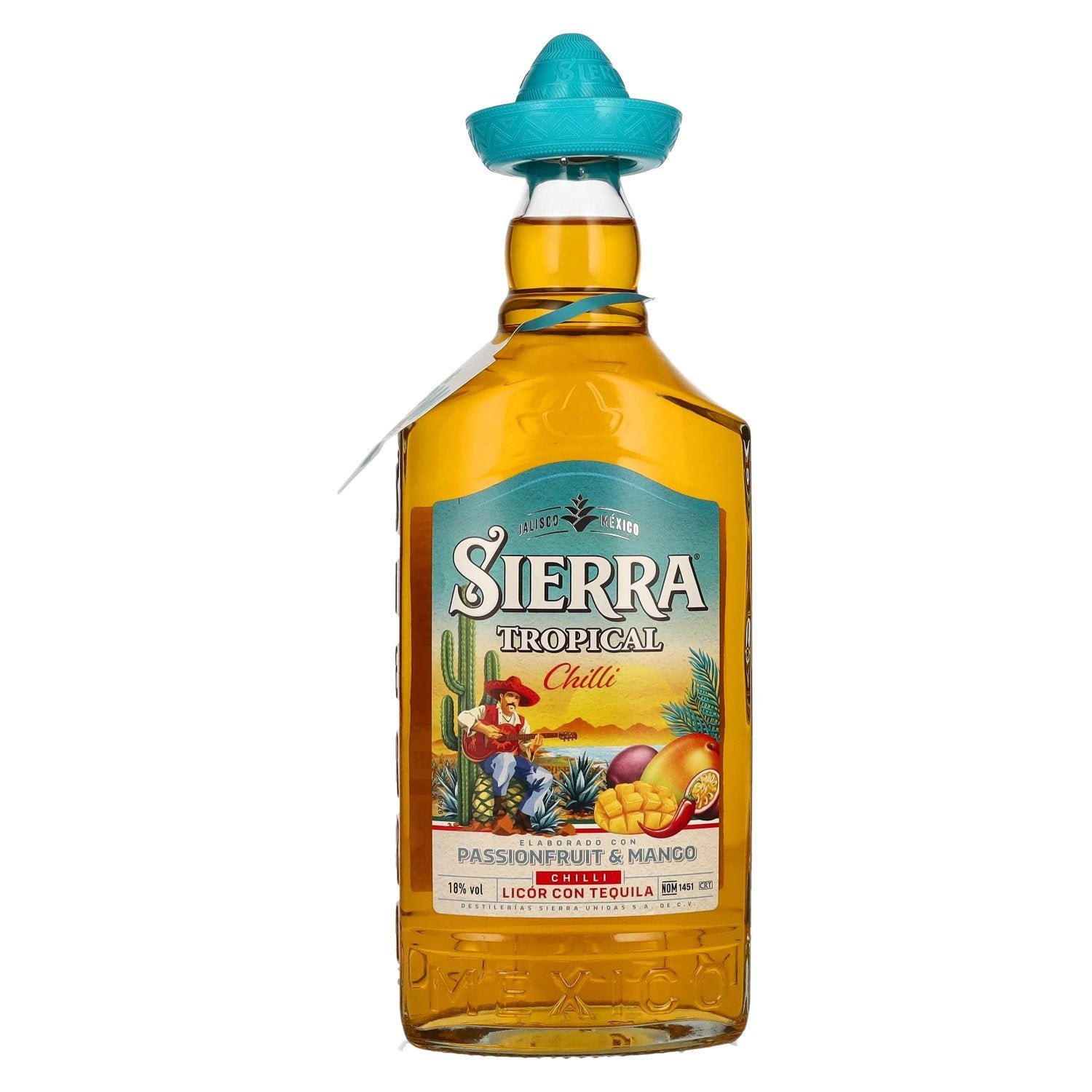 bfa8d02751c68c2a8eb153242d67c7158dfcdd73605b215244d661f6324b7d79.jpg Sierra Tequila Tropical Chilli 18% Vol. 0,7l - Image 1