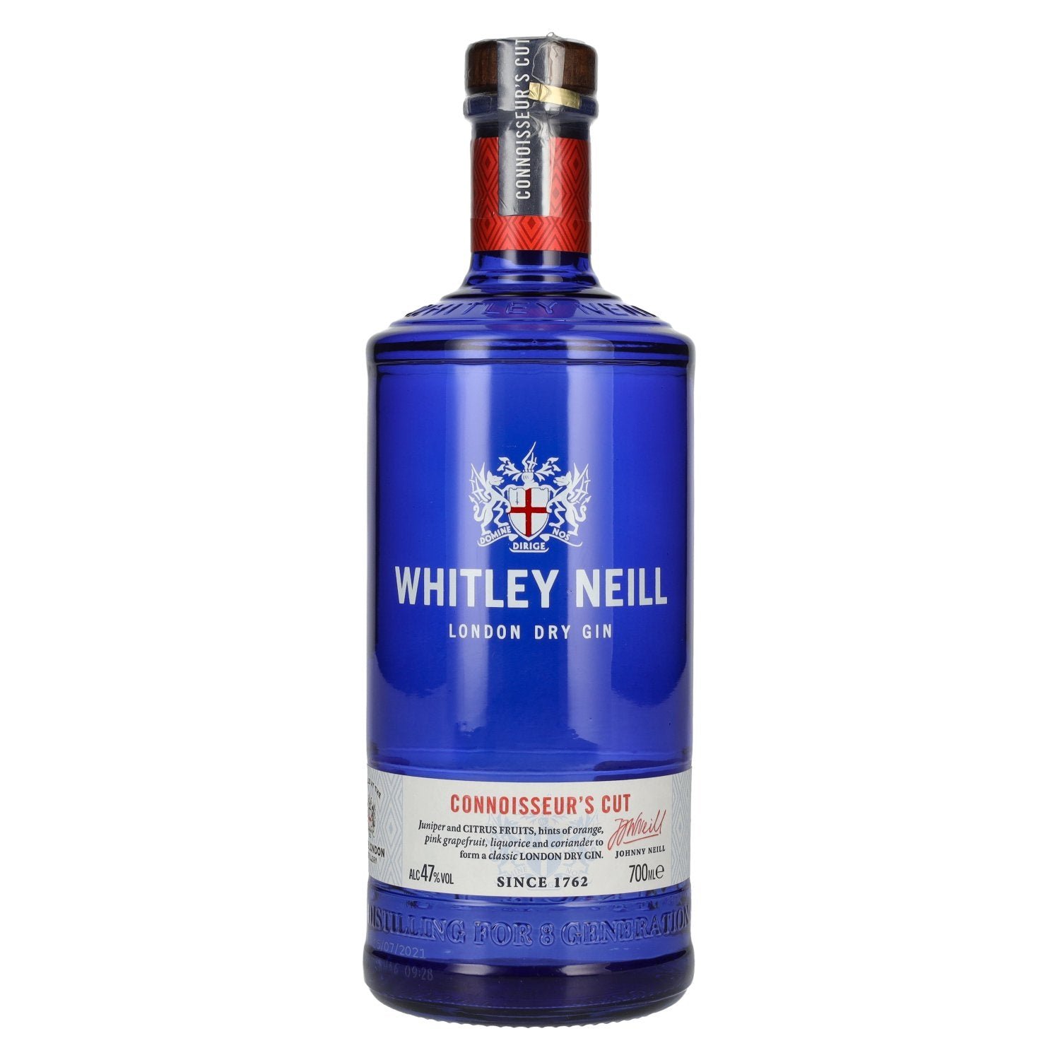 c009aaf722ddcabf1ab43292ab97f512d7fd325851e9f6f1b0d982ff62adbffc.jpg Whitley Neill CONNOISSEUR'S CUT London Dry Gin 47% Vol. 0,7l - Image 1