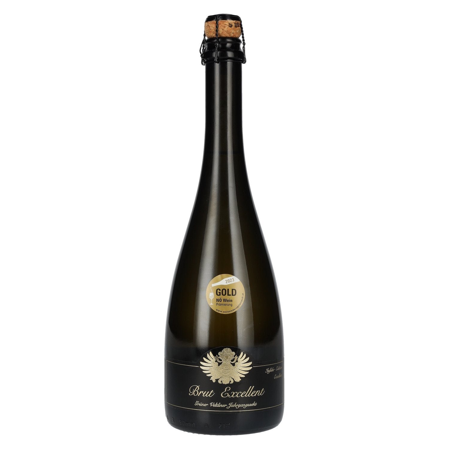 c01c09b1a9b956ee2b0fc3819231a67f9af457e0013c5b987dbfcdec91431c9a.jpg Inführ Sparkling Wine Brut Excellent 12,5% Vol. 0,75l - Image 1