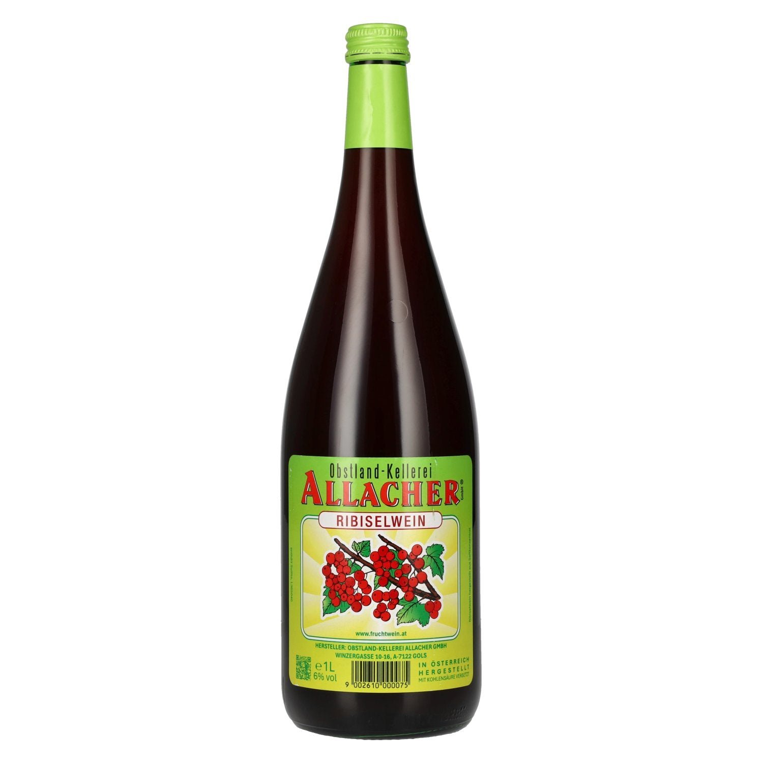 c2eea11421ea7dc3ebbcc6f2d83ce716b30be9540e206a0efcb7f355d99e83a1.jpg Allacher currant wine 6% vol. 1l - Image 1