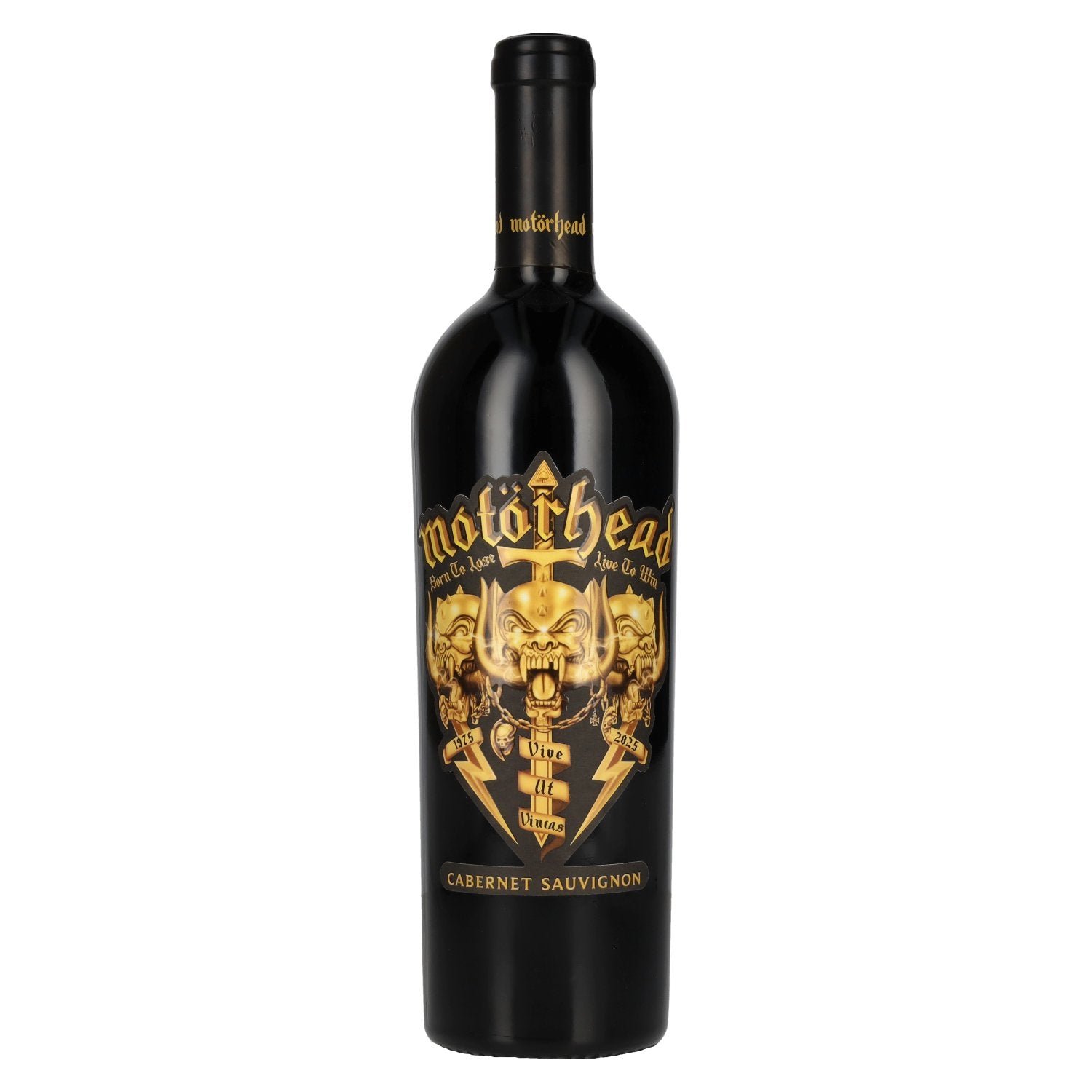 c3810f4f9135823f54563dee1f8471c32b5f227ce7209170c46886d12c725ce6-1.jpg Motörhead Born to Lose Live to Win Cabernet Sauvignon 2023 14% ABV 0.75l - Image 1