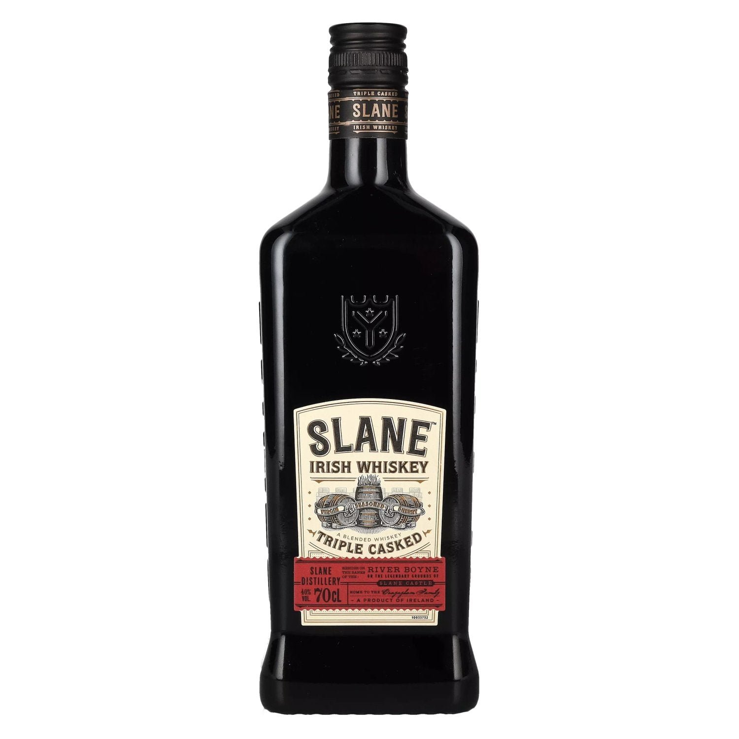 c585c7741cd631d04ecbdf552e251893510506e2f179dab5843862179455c4f0.jpg Slane Irish Whiskey Triple Casked 40% Vol. 0,7l - Image 1