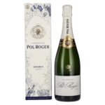 Pol Roger Champagne Réserve Brut 12.5% ABV 0.75l in a gift box