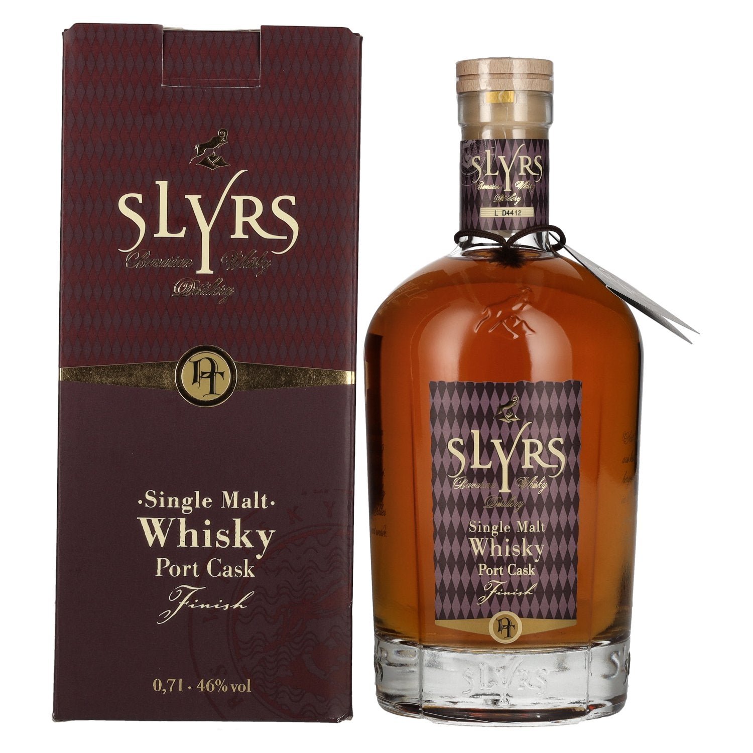 c9214060f0015acdeb4913e09bcdc11fc7d12ae9425339c8a69070872937ea20.jpg Slyrs Single Malt Whisky Port Cask Finish 46% ABV 0.7l in a gift box - Image 1