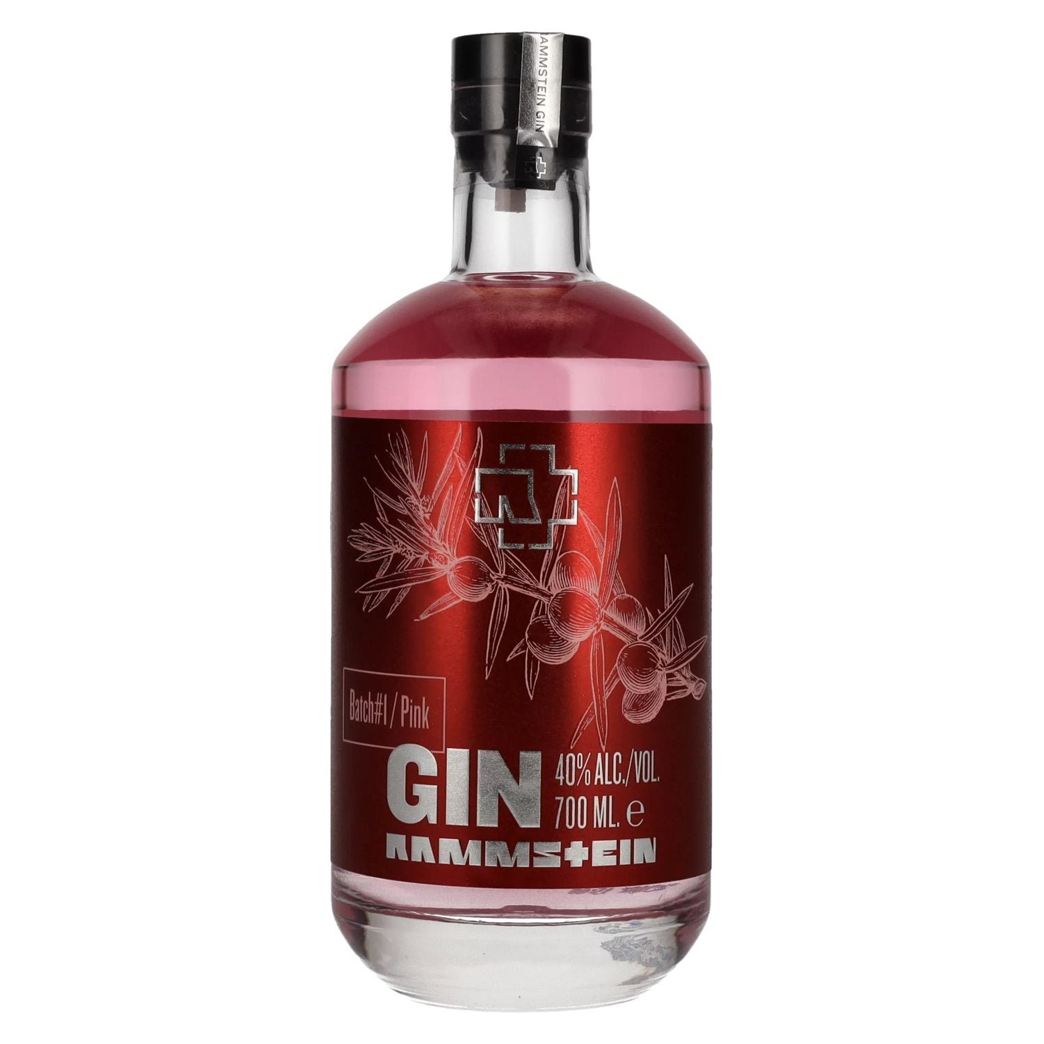 c9501a33e8fe8faad5b806cabcbe991c1326a3d444b9c7236ebe03fa28170762.jpg Rammstein Gin PINK Batch# 1 40% Vol. 0,7l - Image 1