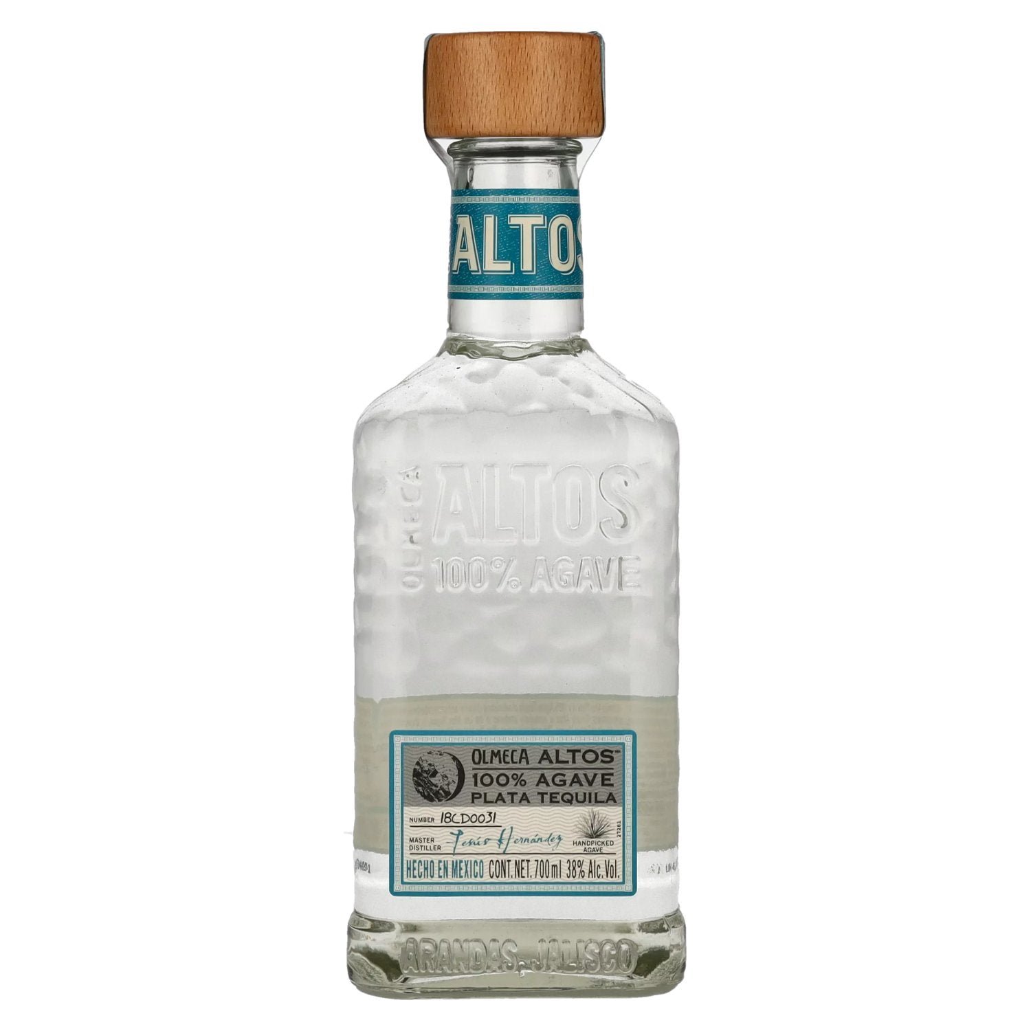 ca0bcd68525b90a51d5d371e6d8dbc781cfd76674224756e099e17dc29a54907.jpg Olmeca Altos Tequila Plata 100% Agave 38% Vol. 0,7l - Image 1