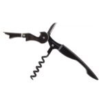 Waiter's knife, black, 1 piece