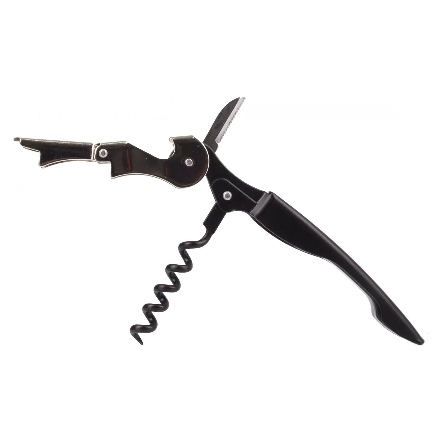 ca76a833b95dd6dbd014029528e3a5e69a3649be5bb2078a1fe31703f866dbec.jpg Waiter's knife, black, 1 piece - Image 1