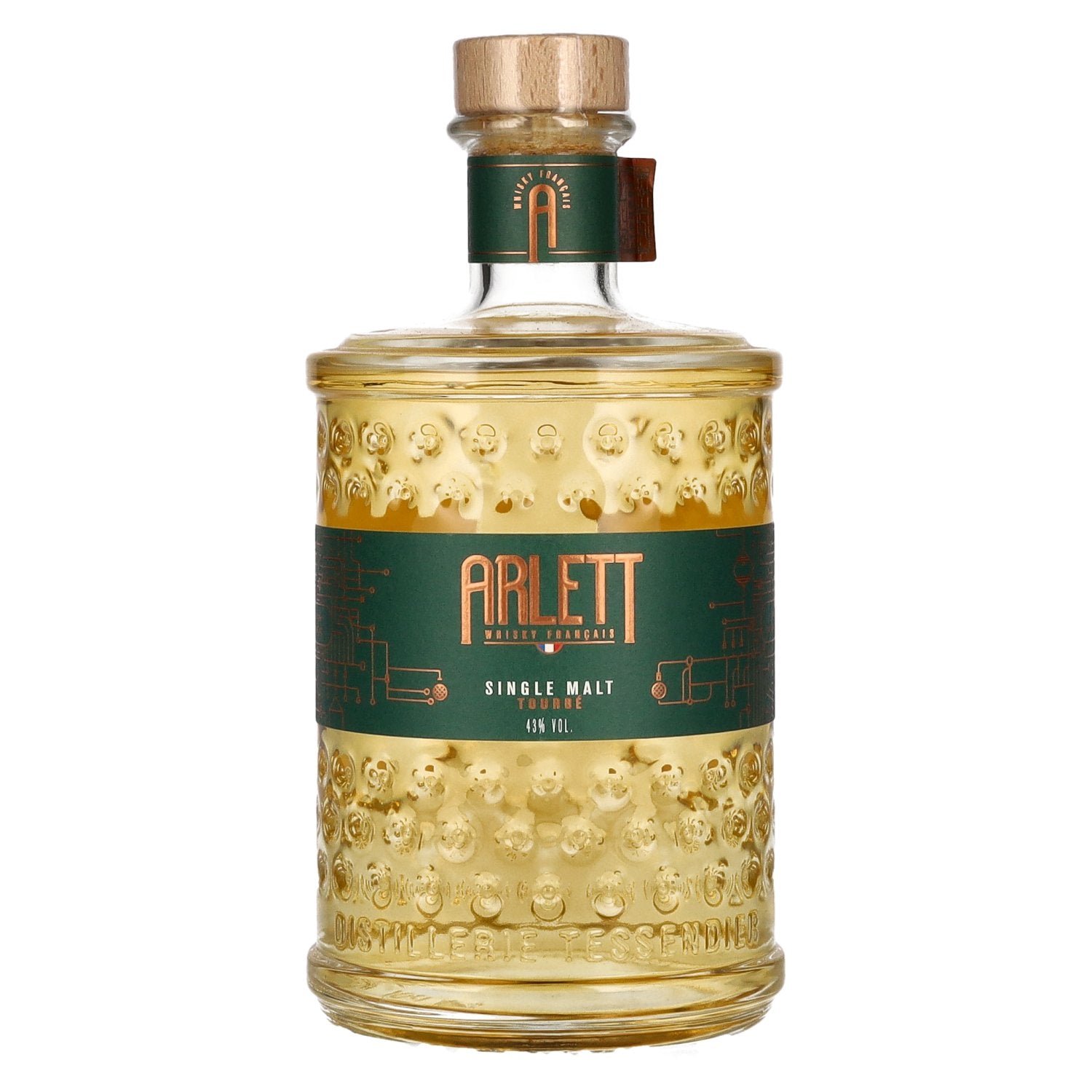 d2e06a5baf2f97bb0da44b895fb400522f28d97b9d2975709c5699c29f687bae.jpg ARLETT Tourbé Single Malt Whisky 43% Vol. 0,7l - Image 1