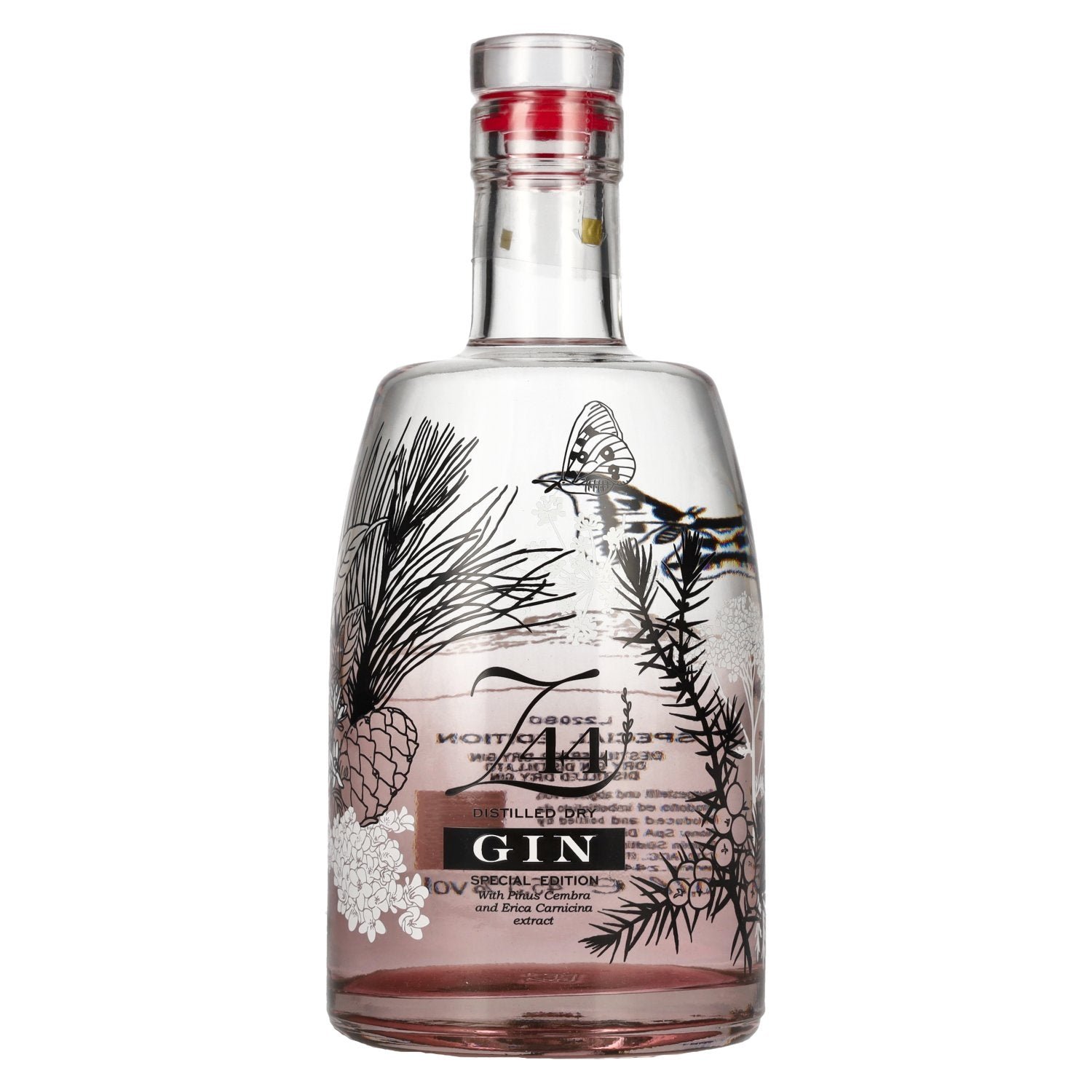d33a7a84a6d6f14bd1c834d025348ebc655c0c71baf22f99f6b882b35fbeb306.jpg Z44 Gin Distilled Dry Gin Special Edition 45,5% Vol. 0,7l - Image 1