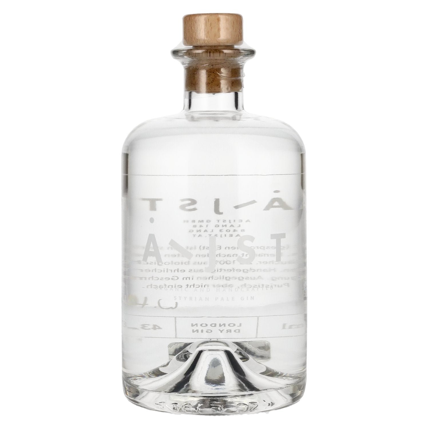 d3b81ce756f4a7738dfd692d25339ec40fedad46e4ee7ec4cb2c0ef86072a633.jpg Aeijst Styrian Pale Gin 43,5% Vol. 0,5l - Image 1