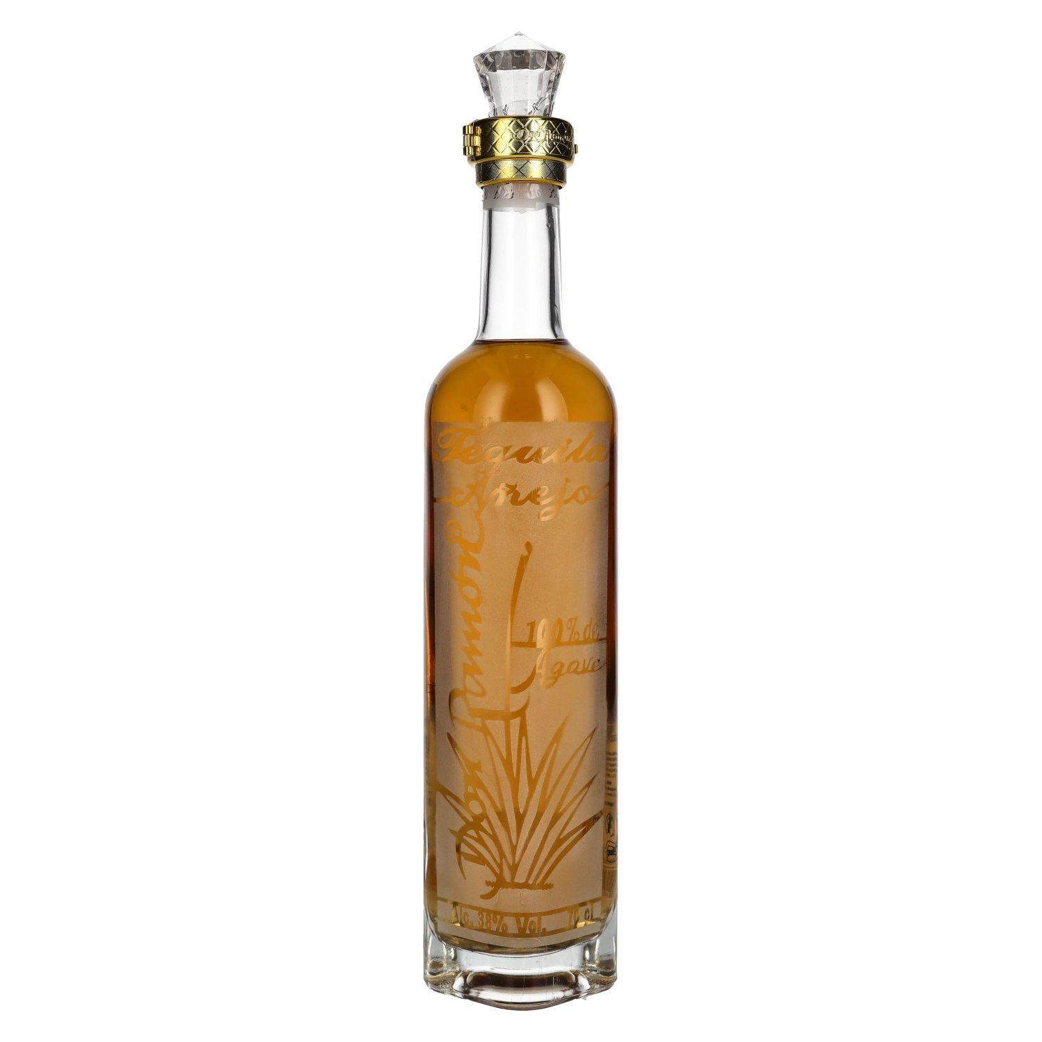 d4b3a221e2c3ef0cf7bc5742911b9673073bd4753f0d27d8ff3386c507deb315.jpg Don Ramón Añejo 100% de Agave 38% Vol. 0,7l - Image 1