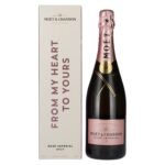 Moët & Chandon Champagne ROSÉ IMPÉRIAL Brut Love 12% vol. 0.75l in gift box