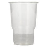 Cup PLA cold drinks pure crystal clear 70x0.25l