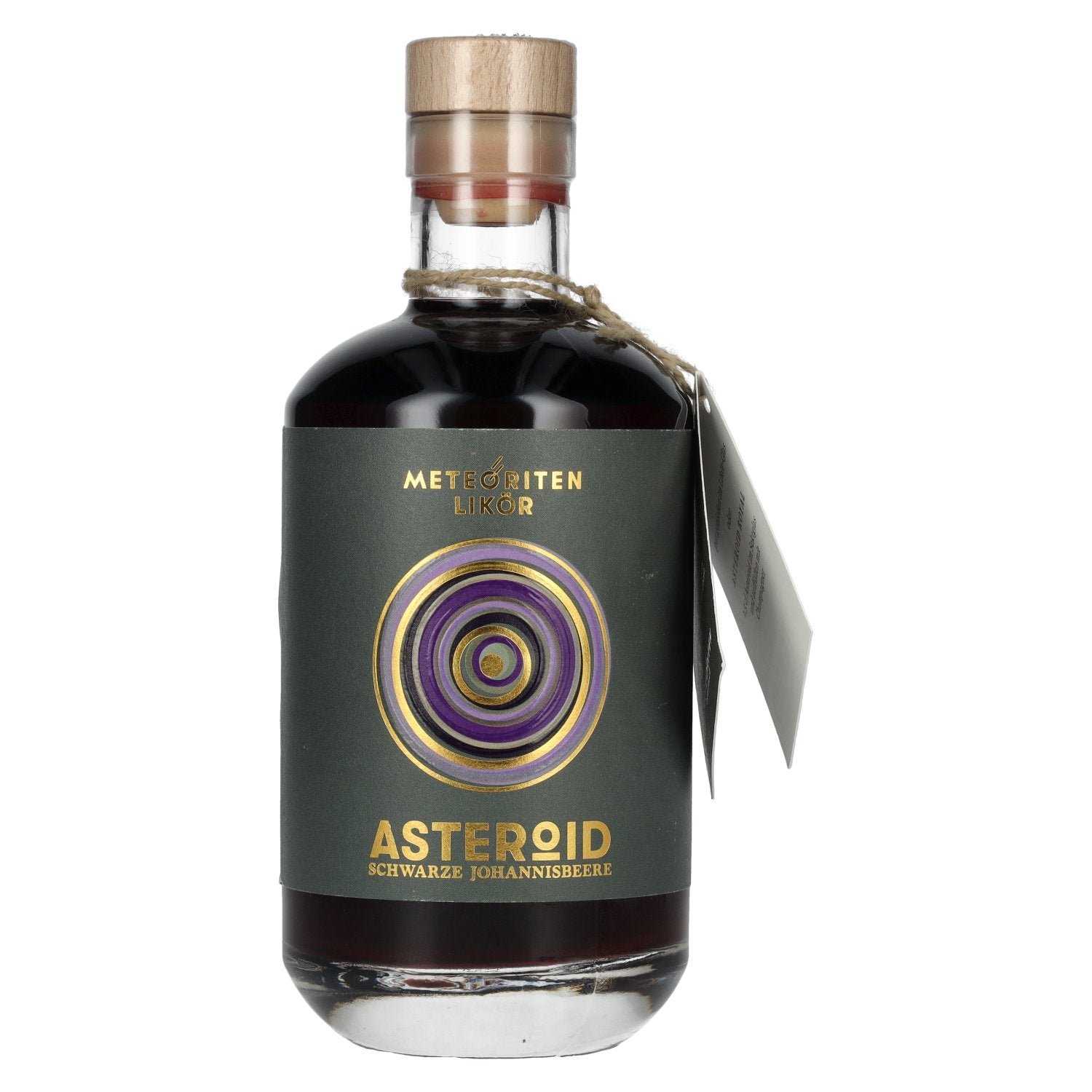 ddca3e48ee1eba9f2b6cb2a70ea61364869aeb850e5cffcc376fabac75c6e1ff.jpg Meteoriten Likör ASTEROID Blackcurrant 30% Vol. 0,5l - Image 1