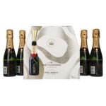 Moët & Chandon Champagne AT HOME PACK 12% Vol. 6x0,2l in gift box with bottle sippers - Image 2