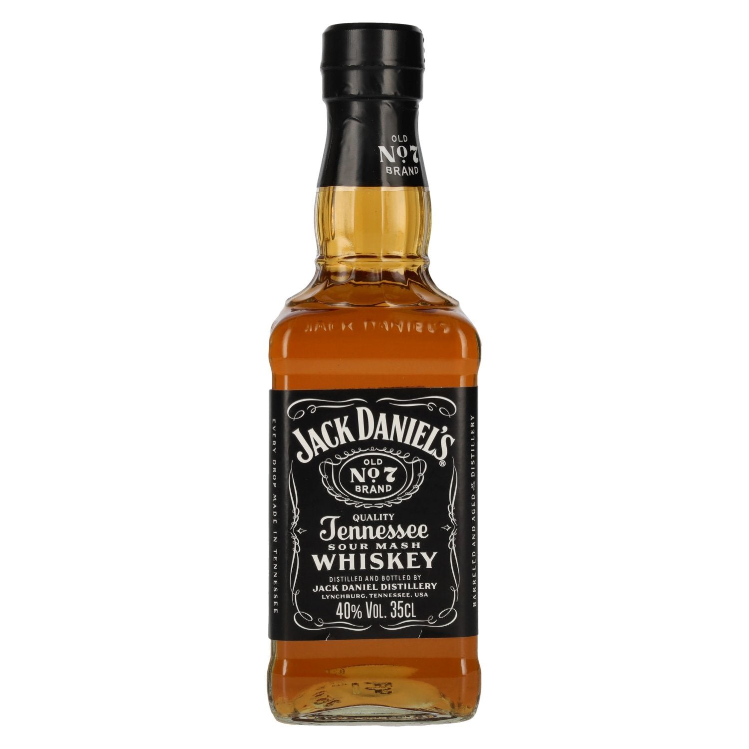 e041300edada21d83f2deb0c9d788e0074d325005c67da65a5a6e397b5fa0d73.jpg Jack Daniel's Tennessee Whiskey 40% Vol. 0,35l - Image 1