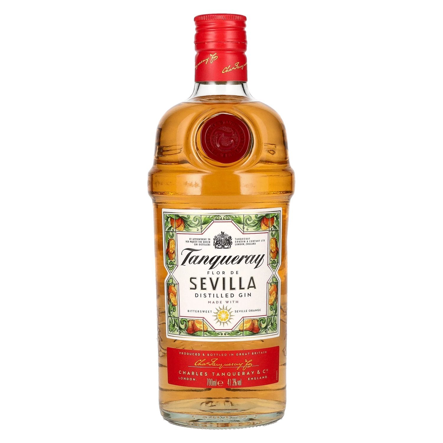 e3c30139ef0c612edfc5fd87c0f7809ef27272b414f693639517ac8d578c8fcf.jpg Tanqueray Flor de SEVILLA Distilled Gin 41,3% Vol. 0,7l - Image 1
