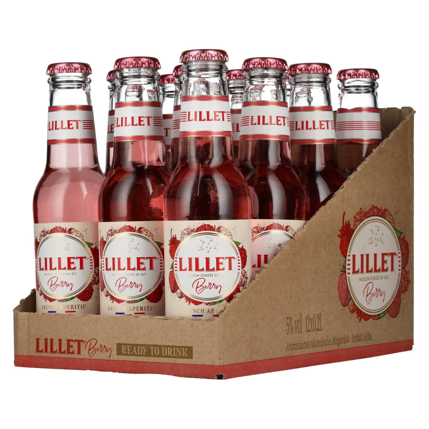 e67bc20d270074d00cde3d0bba737f815a22c837662c55fe4a157447fc937e3e-1.jpg Lillet Berry 5% ABV 12 x 0.2 l - Image 1