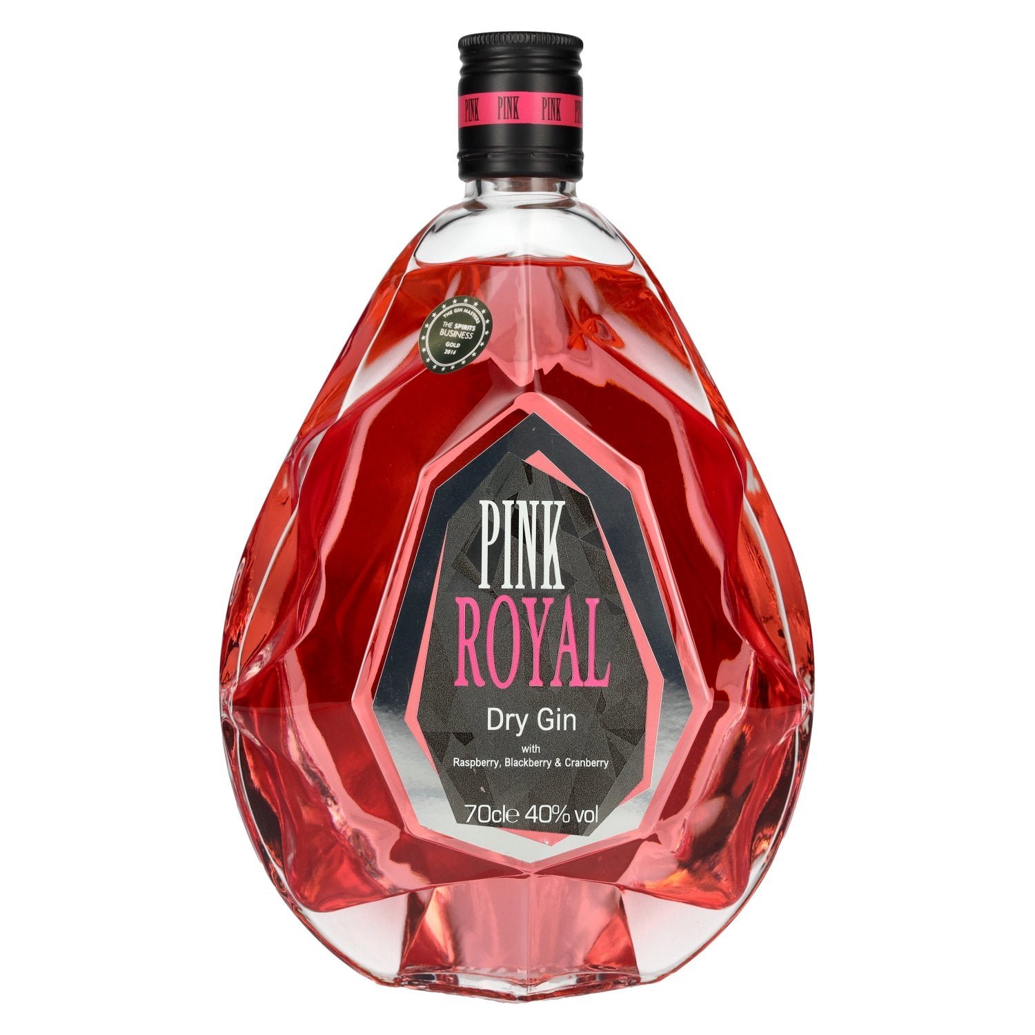 ea1b5dcd7d99e42e9d6ca6ee5946af2875fd1f7763b82340a62908b4407e428c.jpg Pink Royal Dry Gin 40% Vol. 0,7l - Image 1