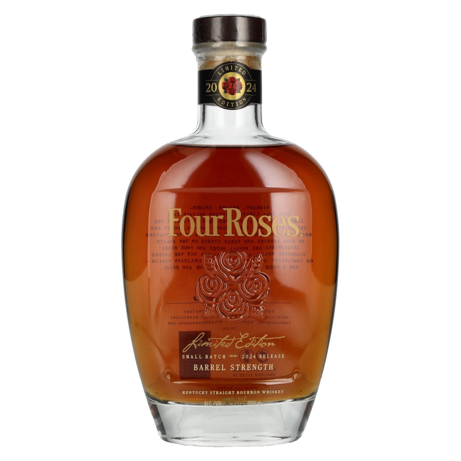 f0b6697e961128f55096ac676c0763a931cf890f1372cdb7783c9b4c3f8fa27c.jpg Four Roses Barrel Strength Small Batch Limited Edition Release 2024 54,1% Vol. 0,7l - Image 1