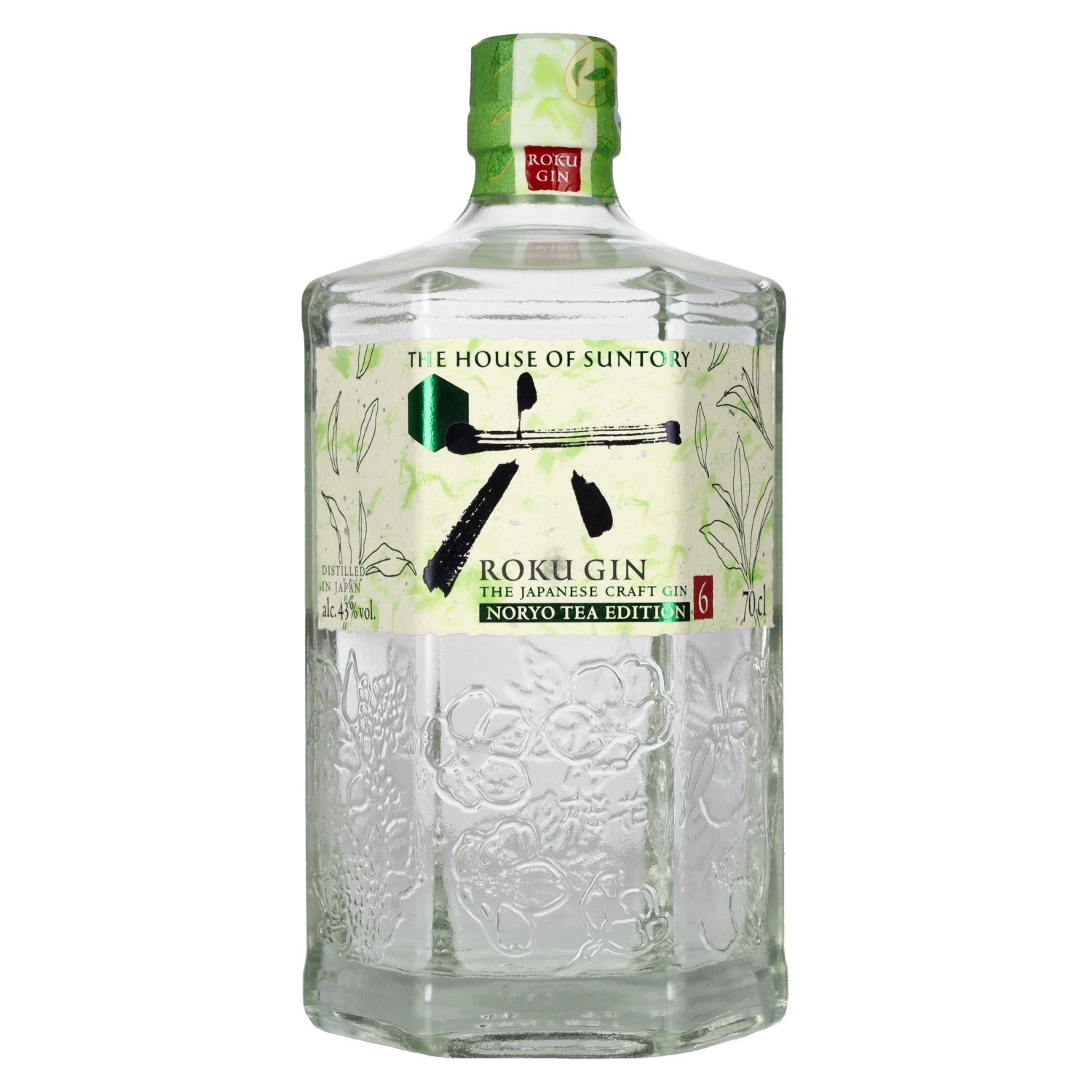 f0bd0e3cc27fd004c393594274567484d0c24b1f414e2522b4145c32f95bc6fe.jpg Roku Gin The Japanese Craft Gin Noryo Tea Edition 6 43% Vol. 0,7l - Image 1