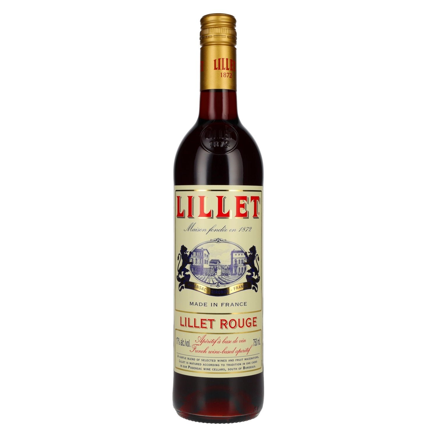 f22220611e29f8177ab27c5463a5754756da1b5cc574d70867a8de328fe83b48.jpg Lillet Rouge 17% Vol. 0,75l - Image 1