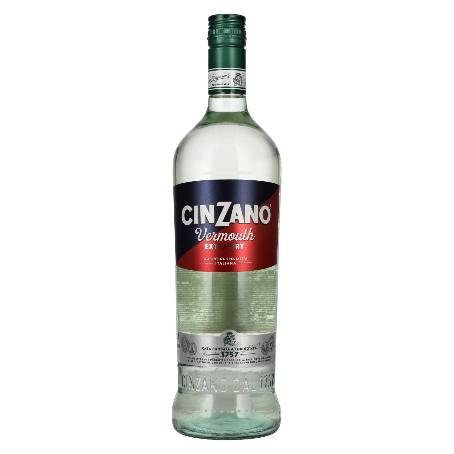 f283efcc5a74e83abf8aef373593f1d0a09e7c11b55306a911ec5696fe054b04.jpg Cinzano Vermouth EXTRA DRY 18% Vol. 1l - Image 1