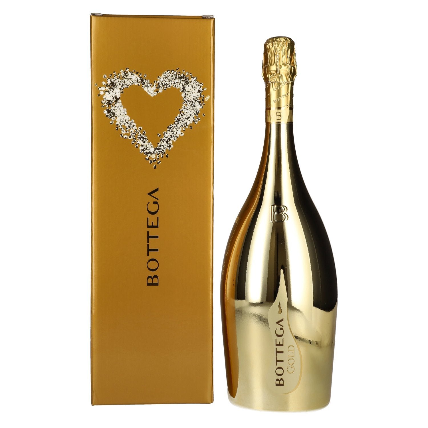 f2a95945af5ad4cc46d4bec8cd0709e70651f3c529c02210472abdc894773527-1.jpg Bottega GOLD Prosecco Brut Millesimato DOC 2025 11% ABV 1.5 litres in a gift box - Image 1