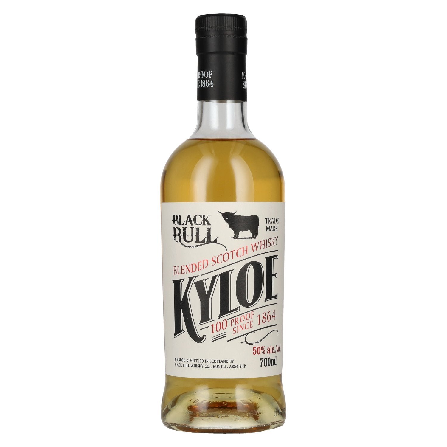 f321d8a09e3598a03c0e814d14d525737094fbd9924e67b4d5016fe6d4e63e43.jpg Black Bull KYLOE Blended Scotch Whisky 50% Vol. 0,7l - Image 1