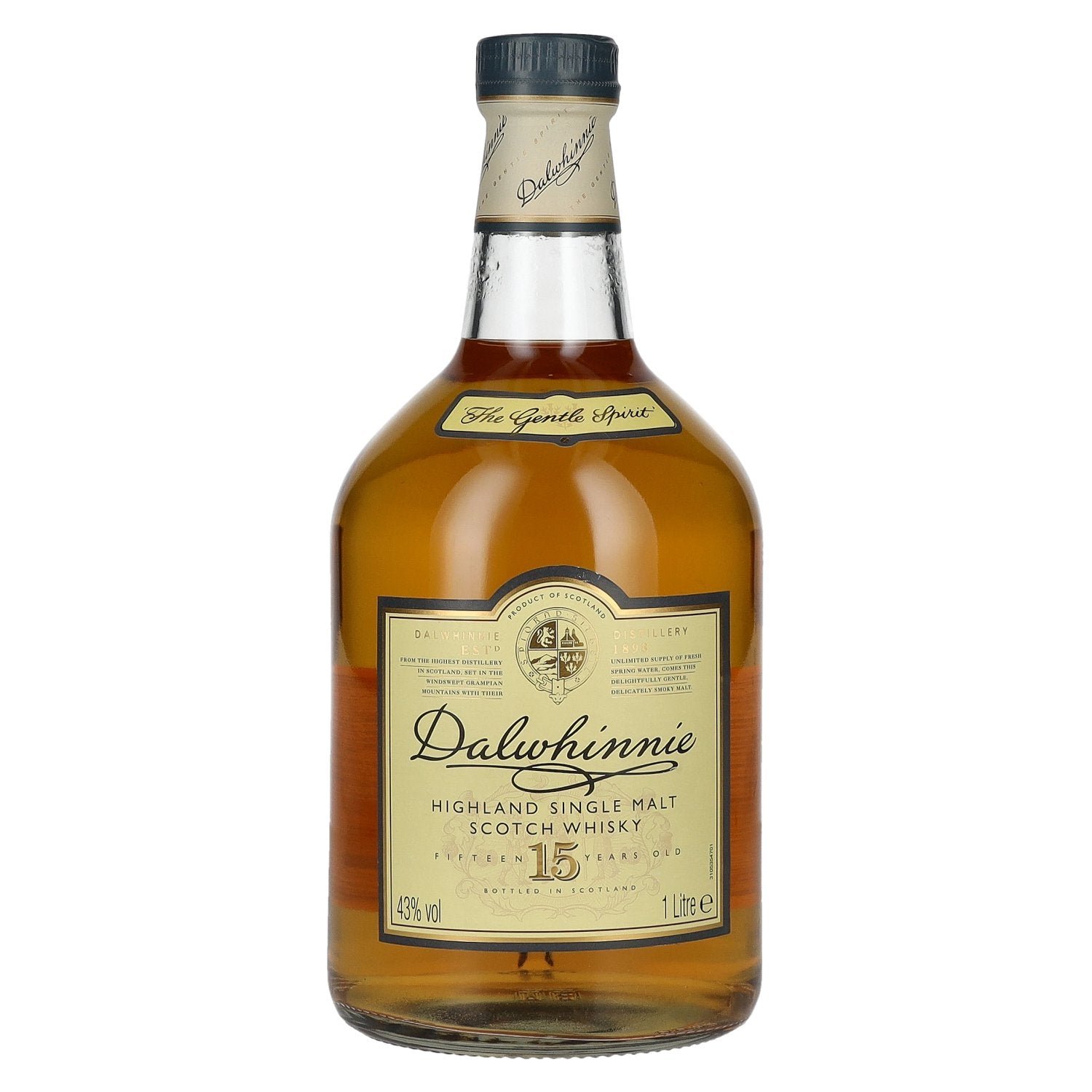 f52923e9469e87b562ca67aecaad0ae50ba5e40e04f61bc0d6dcad4a63d604b7.jpg Dalwhinnie 15 Years Old Highland Single Malt Scotch Whisky 43% Vol. 1l - Image 1