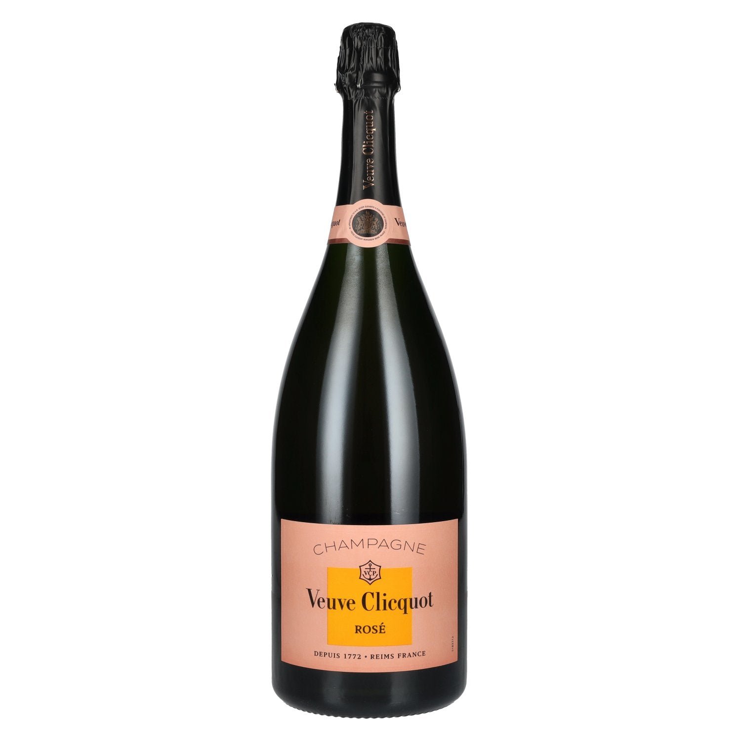 f6b8a1a638b5aab5aac7ec97f0fd9a900fea87701ea82165e32a606d8b0aa3c7-1-1.jpg Veuve Clicquot Champagne ROSÉ Brut 12.5% vol. 1.5l - Image 1