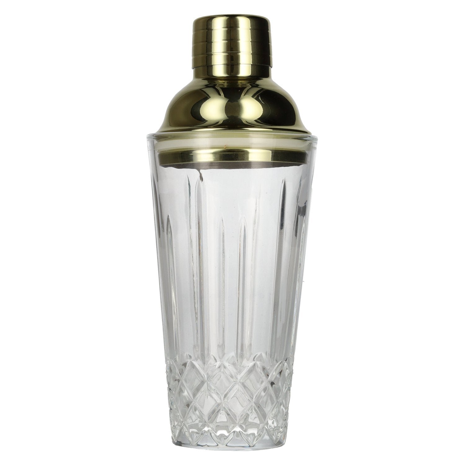 fcf3b6c4d960662d492db3b5c908ff1969ee9a8c064013da5f84e8cac61f1e59.jpg Boethius Glass Shaker with Gold Lid, 425 ml - Image 1