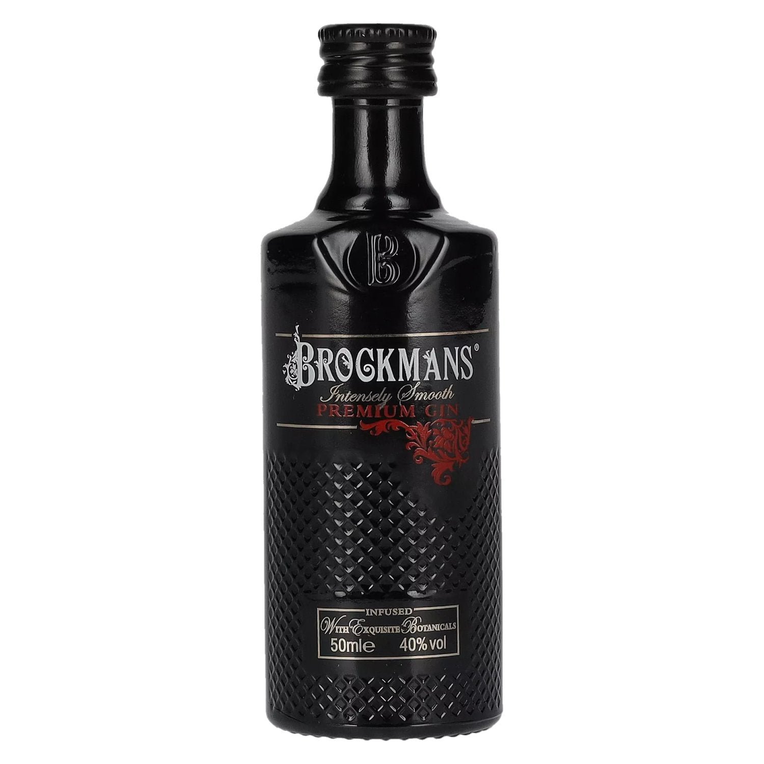fe0c9f720e796cff602f3f5761d0ac5c6eba47a048cd640a22b452d9f33e83a8.jpg Brockmans Intensely Smooth PREMIUM GIN 40% vol. 0.05 l - Image 1