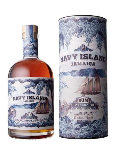 heinemann-1561494-1.jpg Navy Island Navy Strength Rum 57% 0.7L gift pack - Image 1