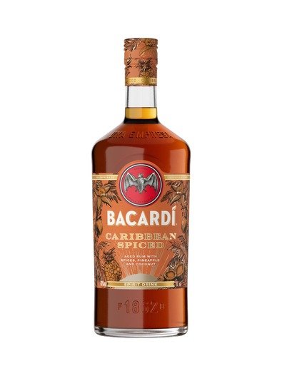 heinemann-1636775-1.jpg Bacardi Carribean Spiced 40% 1L - Image 1
