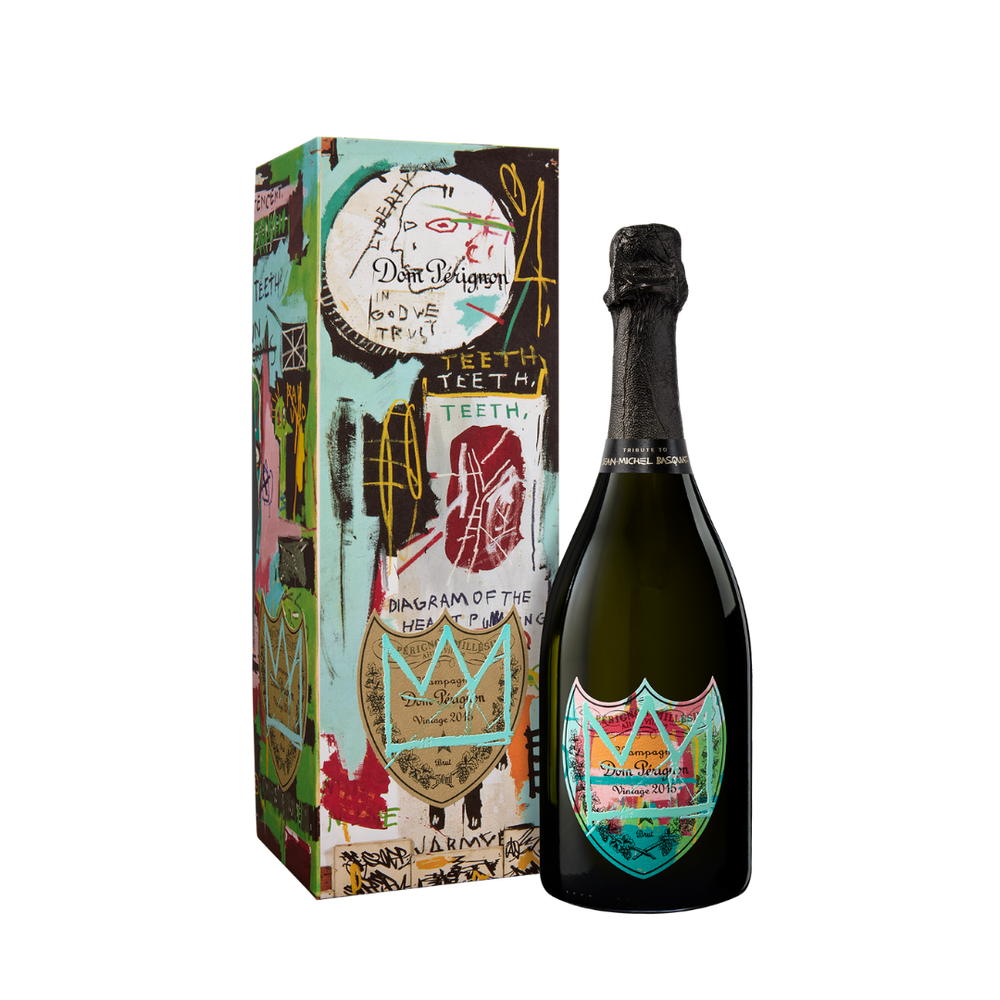 image_a2bca0bd-ae49-4abe-8564-98bc60574f07.png Dom Perignon x Jean-Michel Basquiat Special Edition 2015 - Image 1