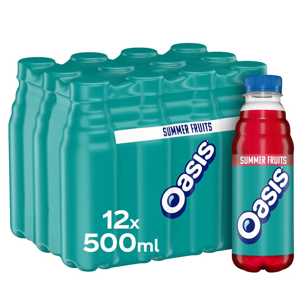 images.jpg Oasis Summer Fruits - Pack of 24 (24 x 500ml) - Image 1